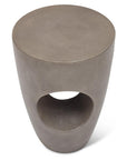 Hayden Fiber Reinforced Concrete Stool Poufs and Stools LOOMLAN By Urbia