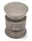 Jackson Concrete Outdoor Stool Poufs and Stools LOOMLAN By Urbia