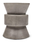 Jackson Concrete Outdoor Stool Poufs and Stools LOOMLAN By Urbia