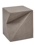 Jagger Fiber Reinforced Concrete Stool Poufs and Stools LOOMLAN By Urbia