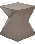 Jagger Fiber Reinforced Concrete Stool Poufs and Stools LOOMLAN By Urbia