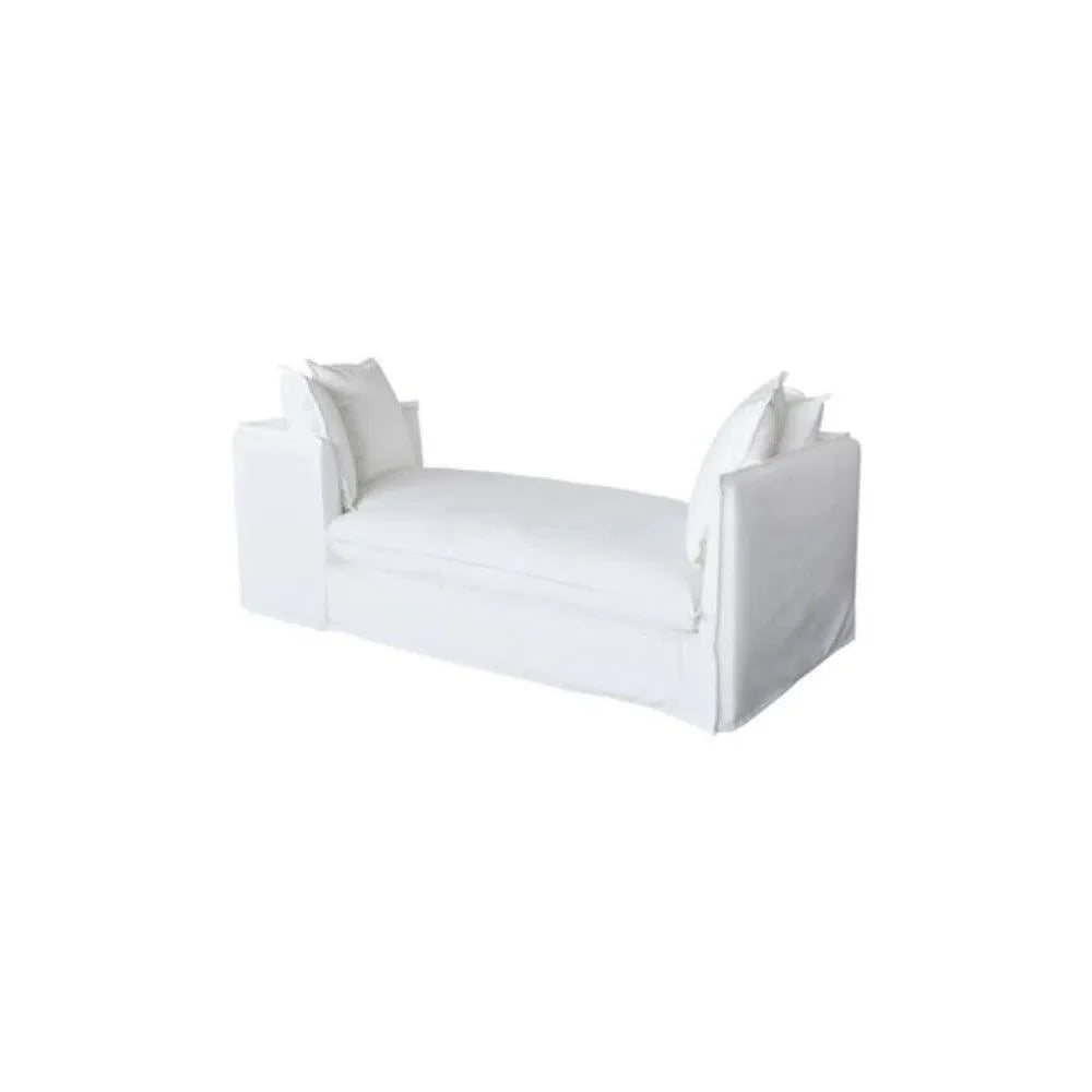 Artesia Jason Outdoor Slipcovered Daybed White