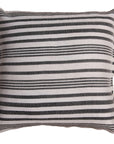 Jillian Striped Outdoor Throw Pillows Outdoor Pillows LOOMLAN By LOOMLAN