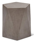 Kelson Fiber Reinforced Concrete Stool Poufs and Stools LOOMLAN By Urbia