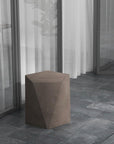 Kelson Fiber Reinforced Concrete Stool Poufs and Stools LOOMLAN By Urbia