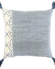 Lois Outdoor Throw Pillow With Tassels Outdoor Pillows LOOMLAN By LOOMLAN