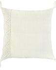 Lois Outdoor Throw Pillow With Tassels Outdoor Pillows LOOMLAN By LOOMLAN