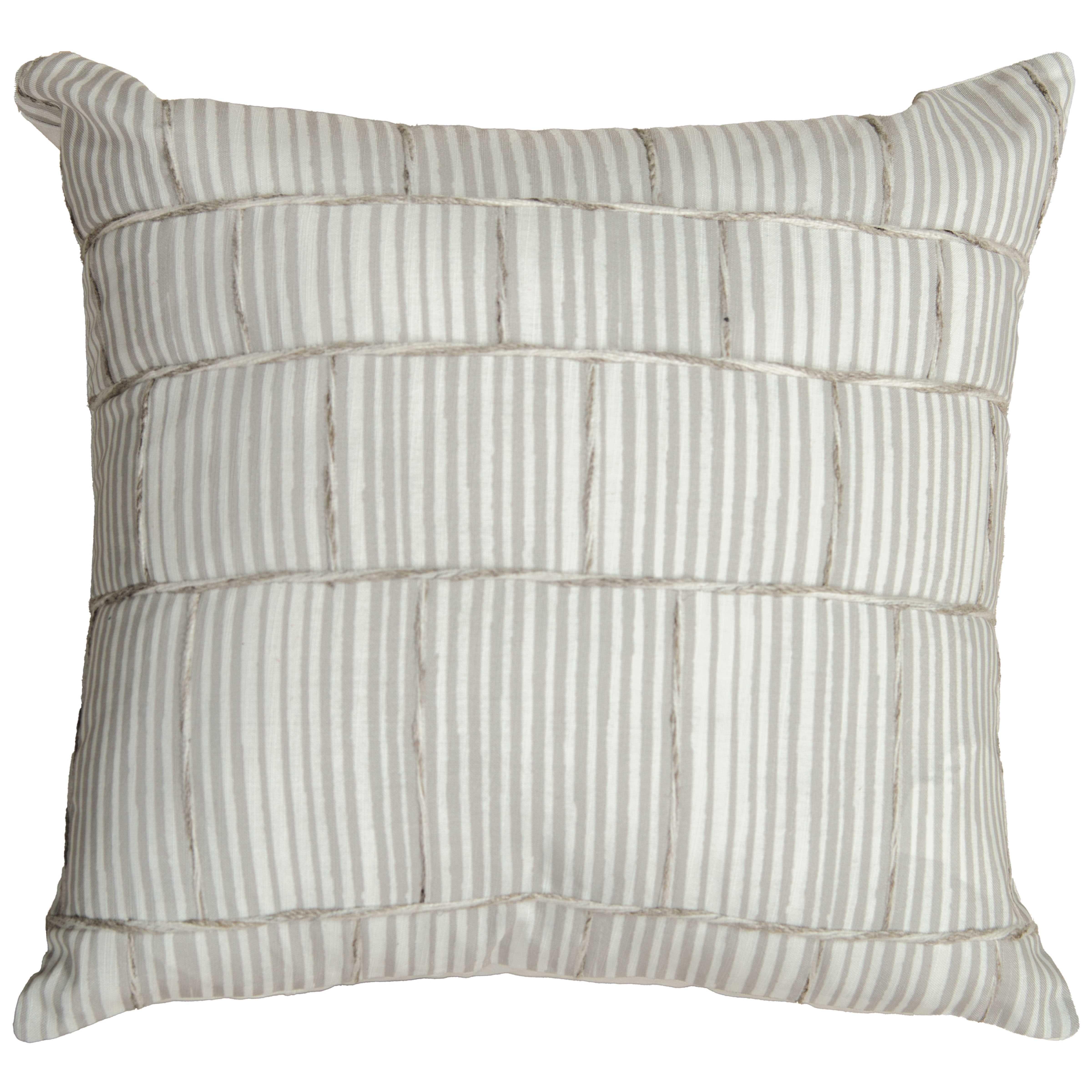 May Striped Outdoor Throw Pillowss Outdoor Pillows LOOMLAN By LOOMLAN