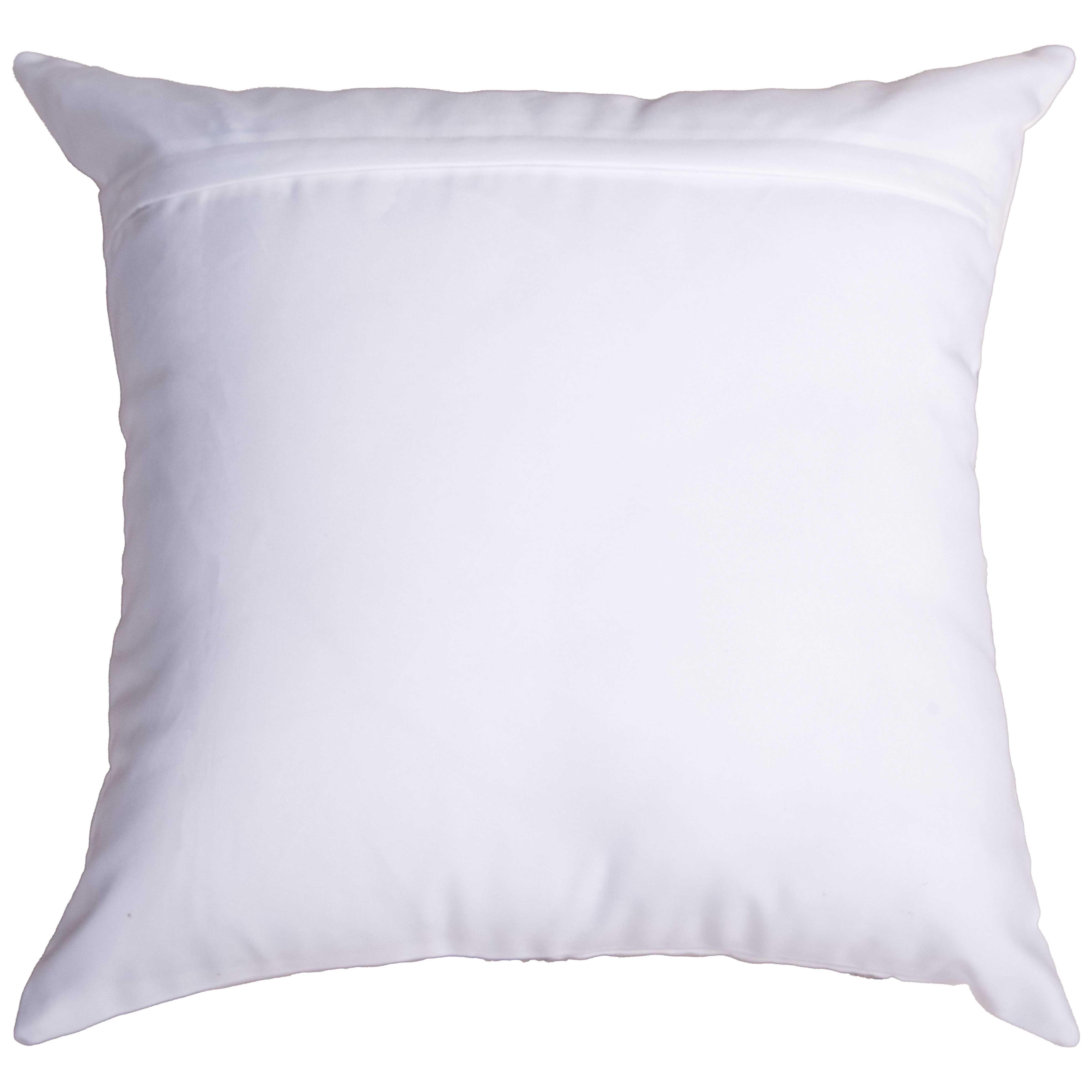 Medallion Ivory Outdoor Throw Pillows Outdoor Pillows LOOMLAN By LOOMLAN