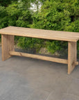 Artesia Reclaimed Teak Outdoor High Table Seats 10