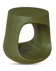 Rothko Concrete Outdoor Stool Poufs and Stools LOOMLAN By Moe's Home