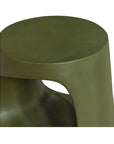 Rothko Concrete Outdoor Stool Poufs and Stools LOOMLAN By Moe's Home