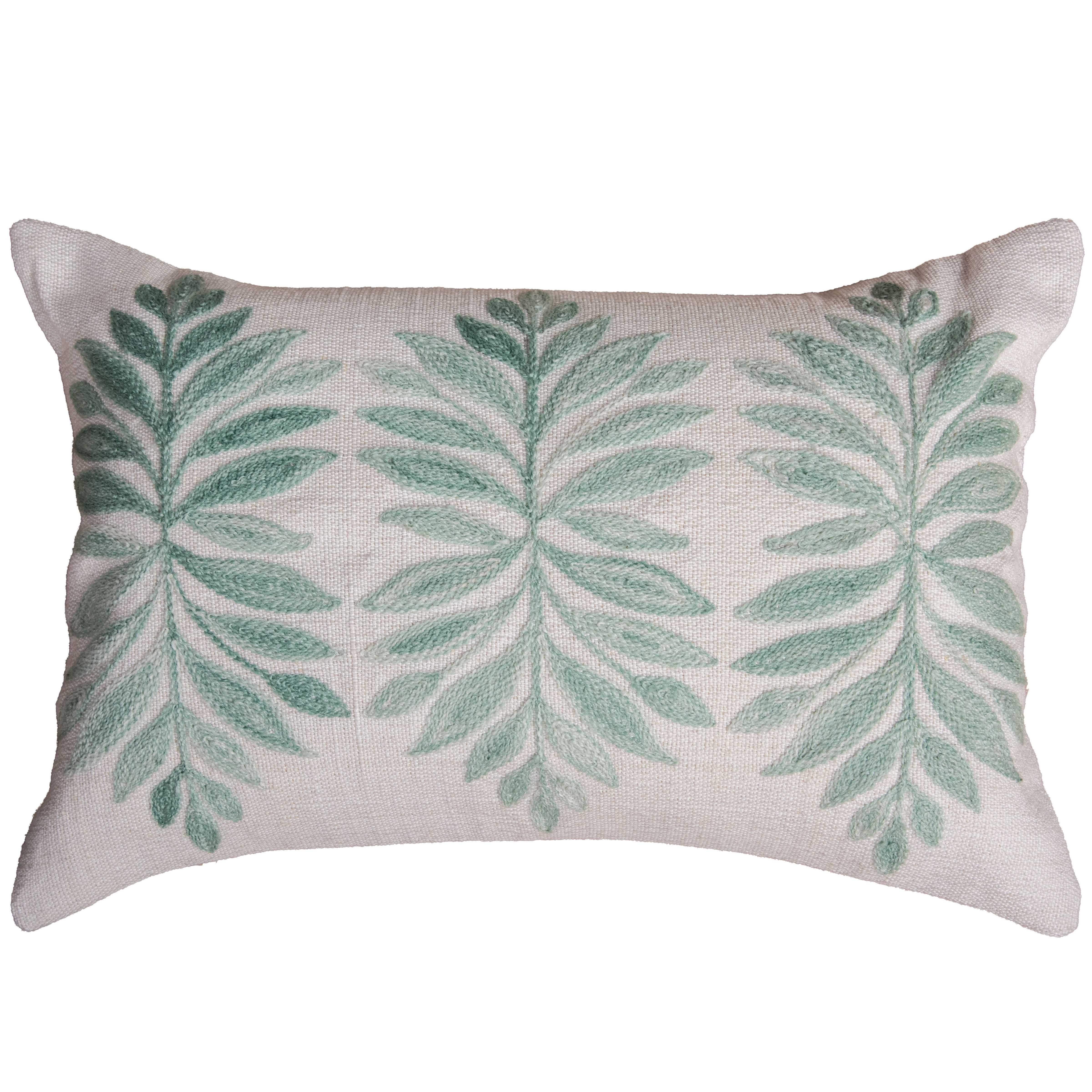 Vera Botanical Lumbar Outdoror Pillow Outdoor Pillows LOOMLAN By LOOMLAN