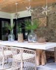 Artesia White Outdoor Dining Table for 10 or 12 people