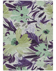 LOOMLAN Rugs Loopra Purple Washable Indoor-Outdoor Rug