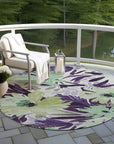 LOOMLAN Rugs Loopra Purple Washable Indoor-Outdoor Rug