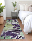 LOOMLAN Rugs Loopra Purple Washable Indoor-Outdoor Rug