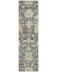 LOOMLAN Rugs Louis Gray Washable Indoor-Outdoor Rug