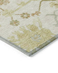 LOOMLAN Rugs Louis Ivory Washable Indoor-Outdoor Rug