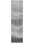 LOOMLAN Rugs Louisa Gray Washable Indoor-Outdoor Rug