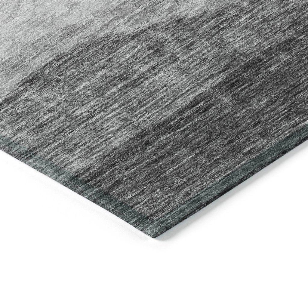 LOOMLAN Rugs Louisa Gray Washable Indoor-Outdoor Rug