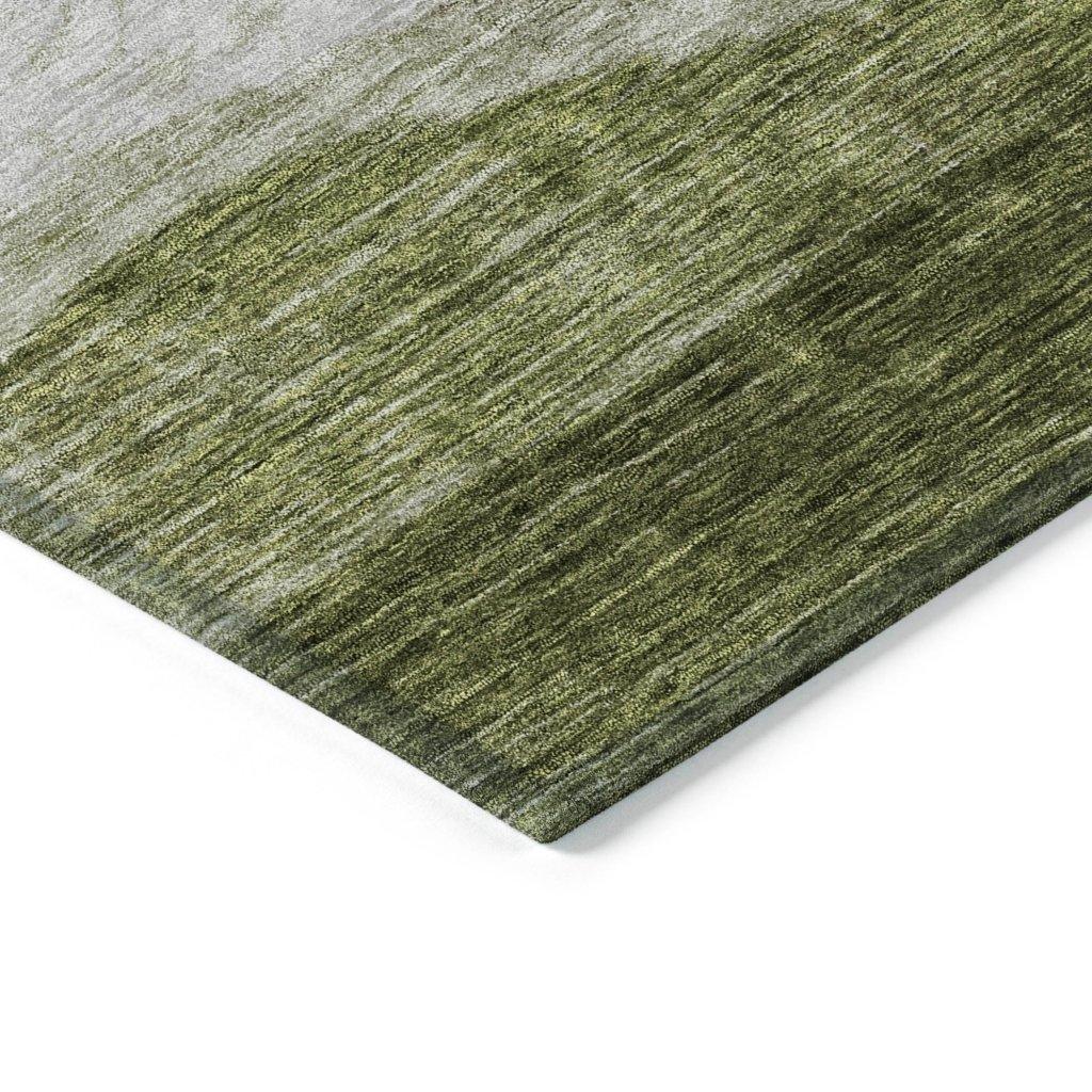 LOOMLAN Rugs Louisa Green Washable Indoor-Outdoor Rug