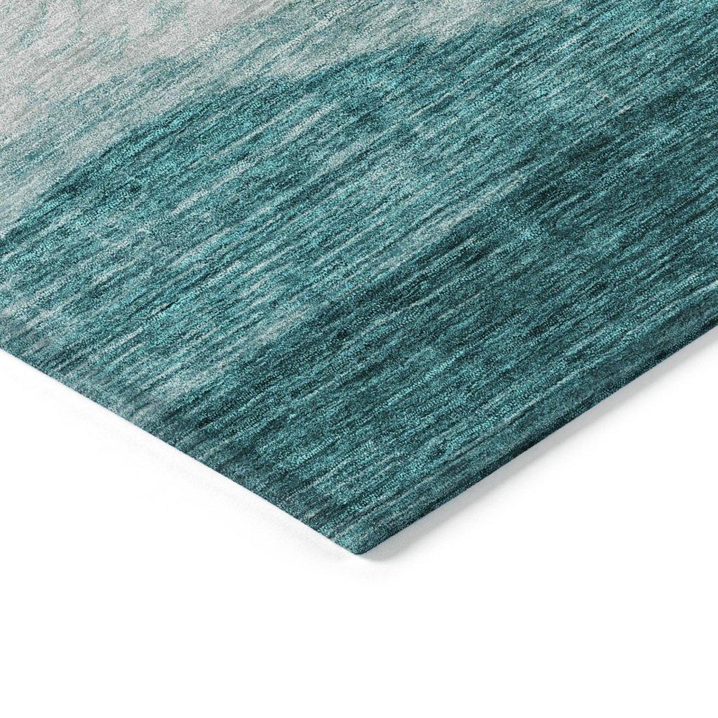 LOOMLAN Rugs Louisa Seafoam Washable Indoor-Outdoor Rug