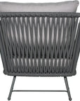 Lounge Chair - Dark Pebble Outdoor - LOOMLAN - Seasonal Living - Outdoor Lounge Chairs