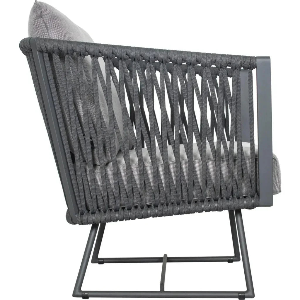 Lounge Chair - Dark Pebble Outdoor - LOOMLAN - Seasonal Living - Outdoor Lounge Chairs