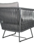 Lounge Chair - Dark Pebble Outdoor - LOOMLAN - Seasonal Living - Outdoor Lounge Chairs