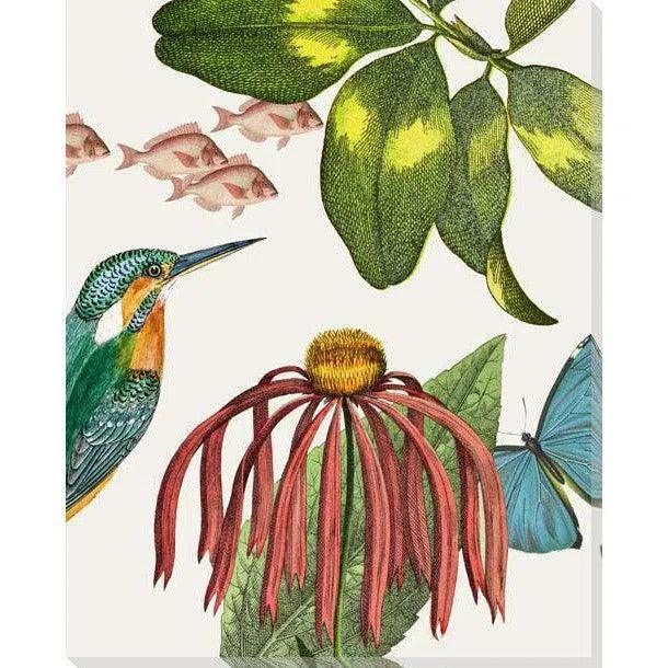 LOOMLAN Love Tropical Canvas Wall Art for Indoor & Outdoor