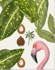 LOOMLAN Love Tropical Canvas Wall Art for Indoor-Outdoor Spaces
