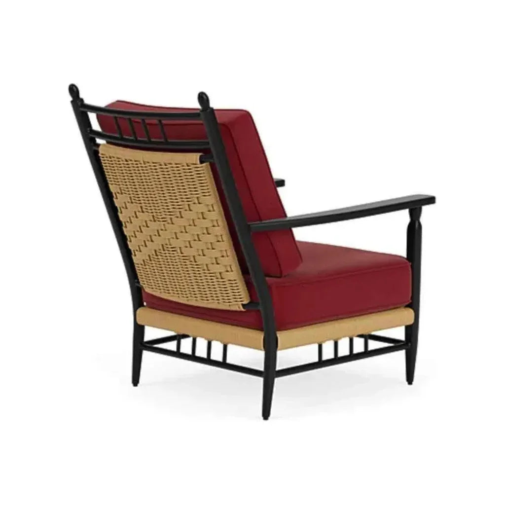 Low Country Lounge Chair Premium Wicker Furniture - LOOMLAN - Lloyd Flanders - Outdoor Lounge Chairs