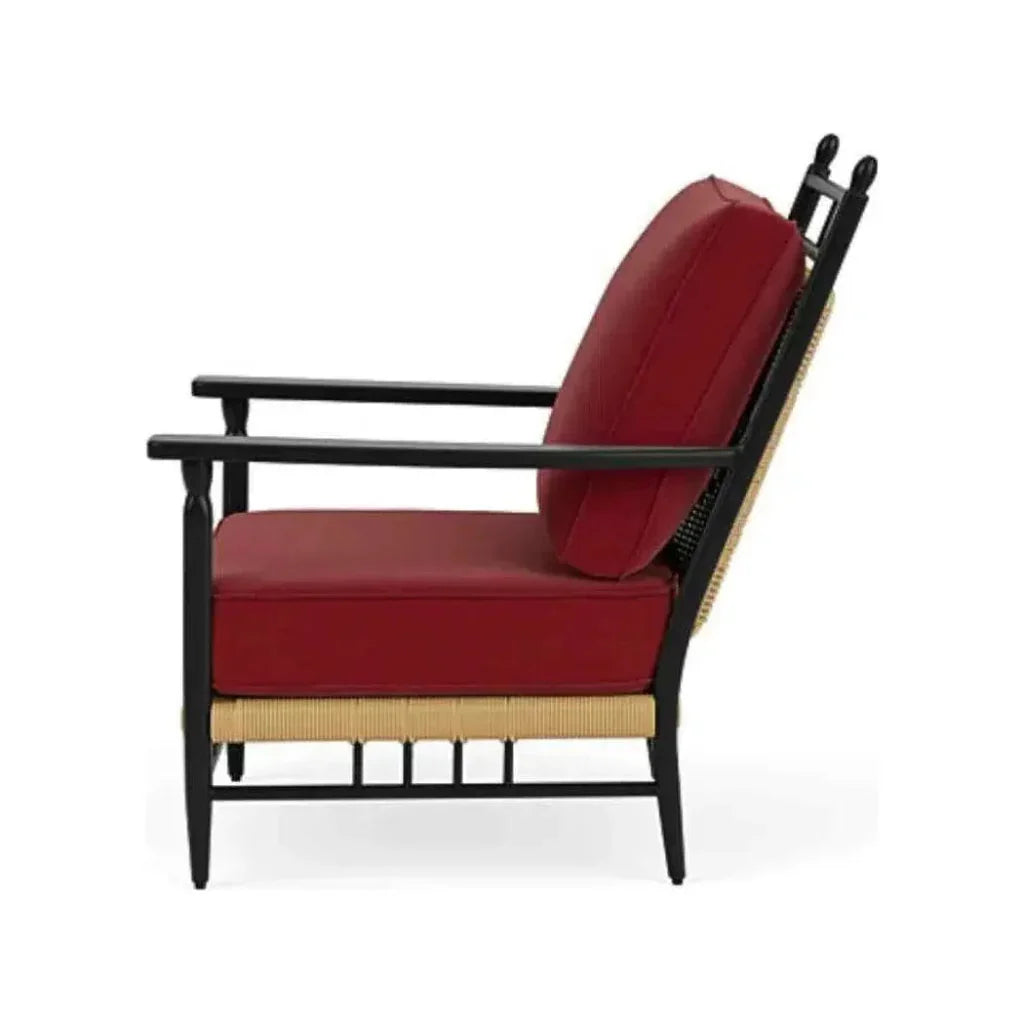 Low Country Lounge Chair Premium Wicker Furniture - LOOMLAN - Lloyd Flanders - Outdoor Lounge Chairs