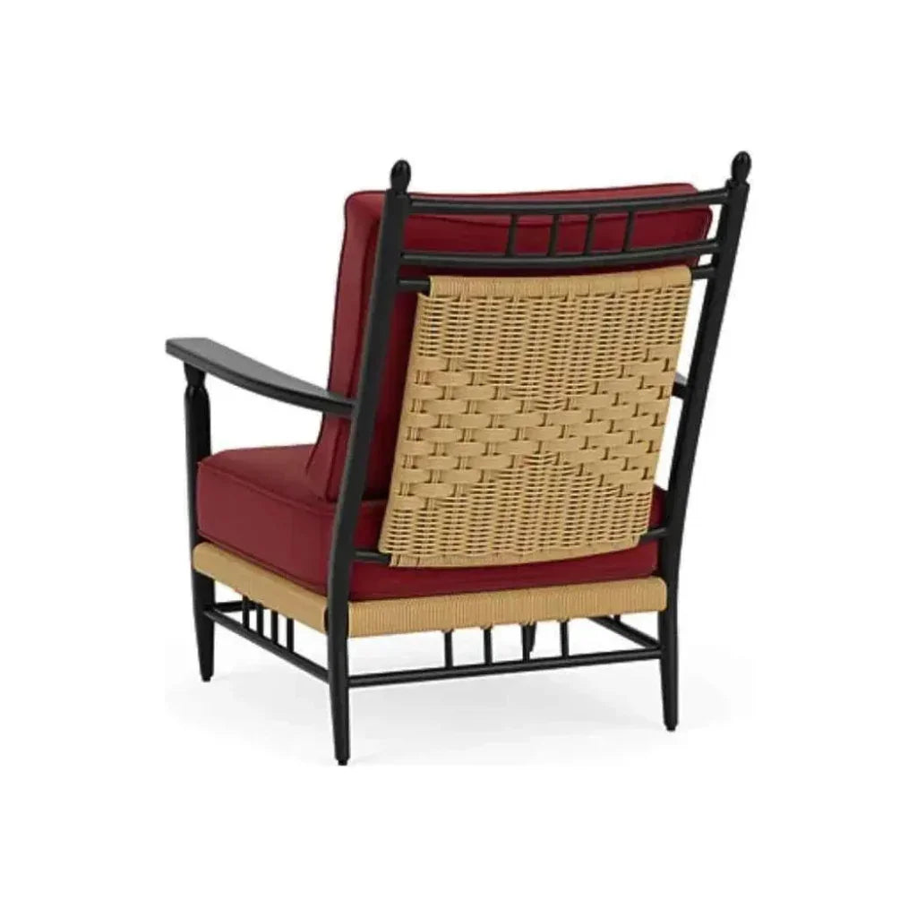Low Country Lounge Chair Premium Wicker Furniture - LOOMLAN - Lloyd Flanders - Outdoor Lounge Chairs