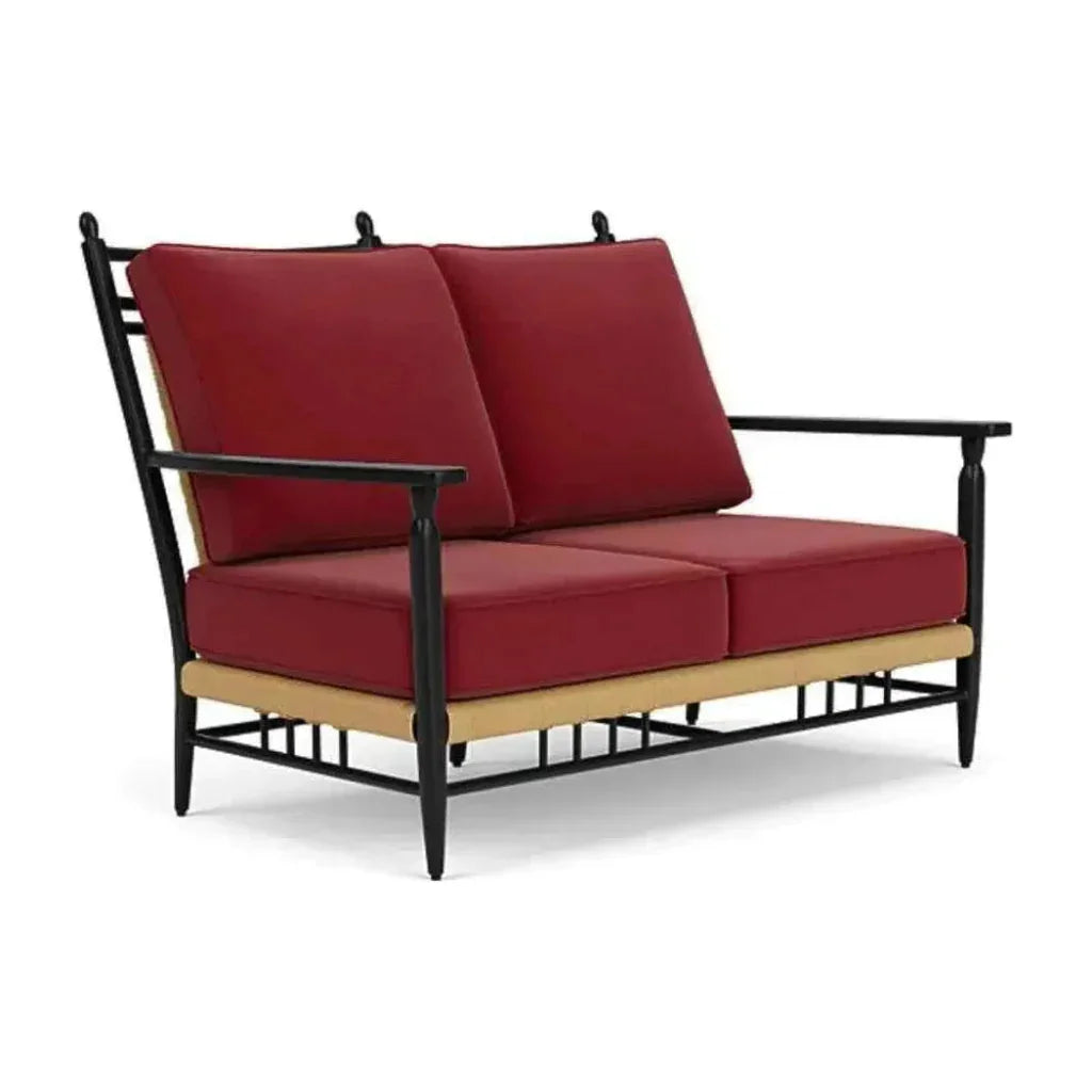 Lloyd Flanders Low Country Loveseat Premium Wicker Furniture