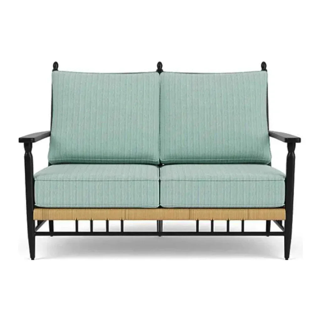 Lloyd Flanders Low Country Loveseat Premium Wicker Furniture