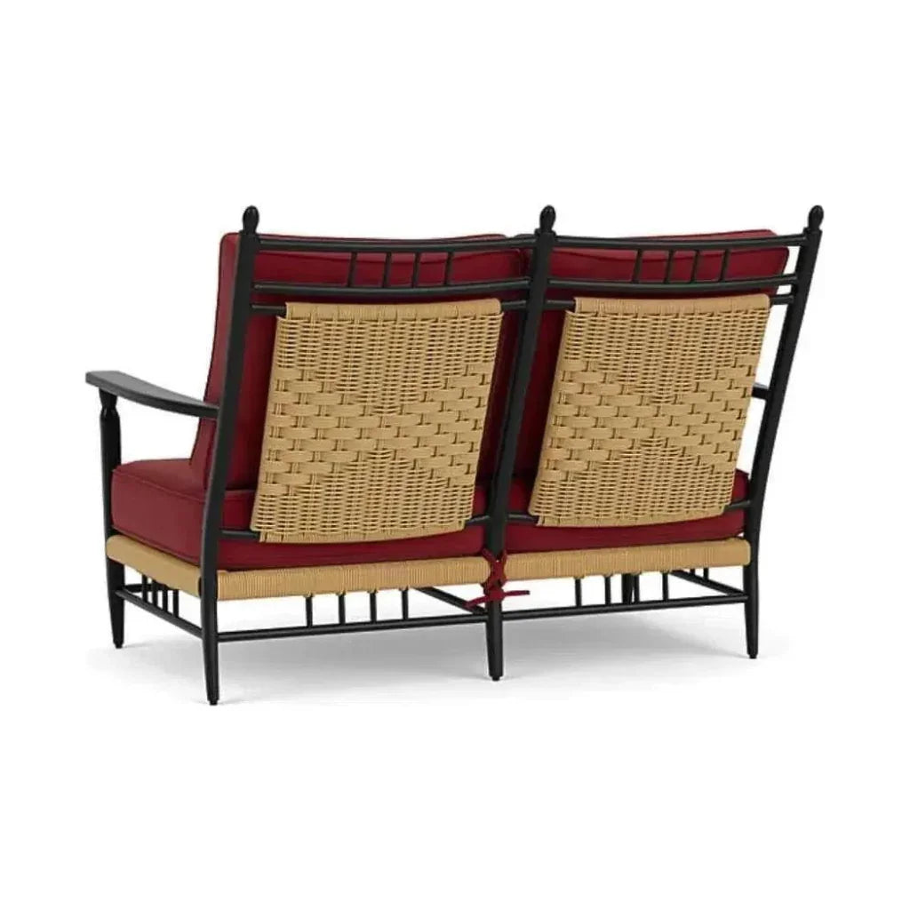 Lloyd Flanders Low Country Loveseat Premium Wicker Furniture