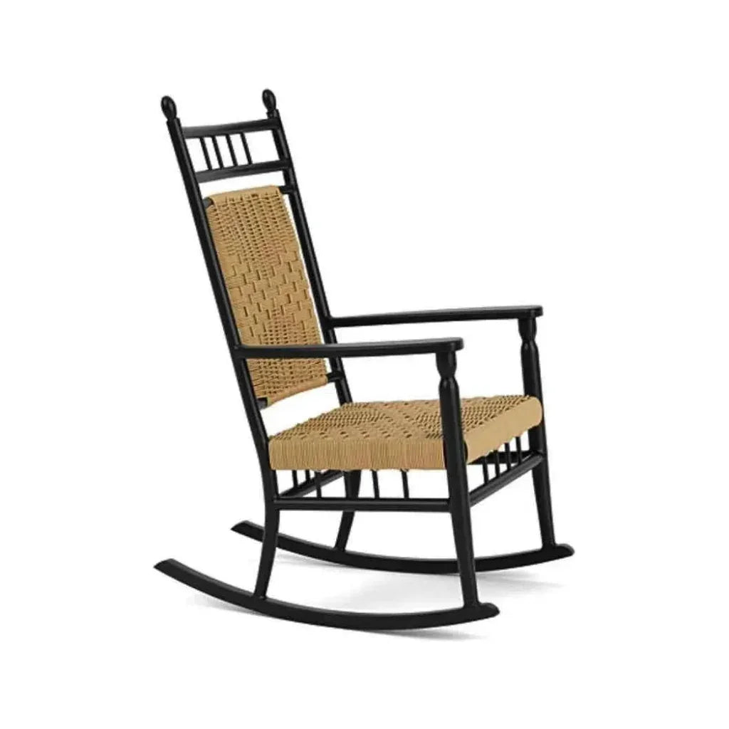 Low Country Porch Rocker Premium Wicker Furniture - LOOMLAN - Lloyd Flanders - Outdoor Lounge Chairs