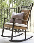 Low Country Porch Rocker Premium Wicker Furniture - LOOMLAN - Lloyd Flanders - Outdoor Lounge Chairs