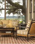 Lloyd Flanders Low Country Sofa Premium Wicker Furniture