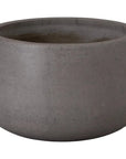Emissary Low Opus Gray Terrazzo Round Planter