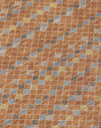 LOOMLAN Rugs Lozenza Orange Washable Indoor-Outdoor Rug