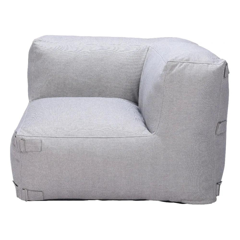 Luanda Corner Chair Gray - LOOMLAN - Zuo Modern - Outdoor Modulars
