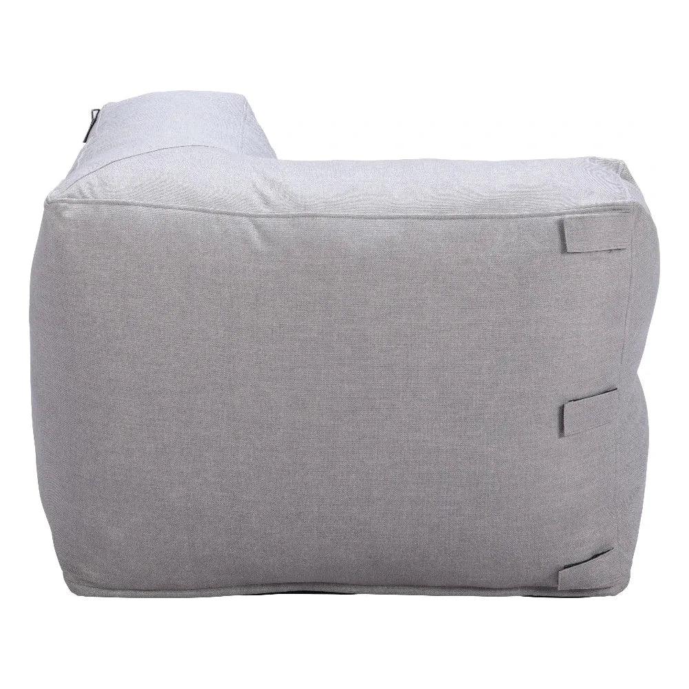 Luanda Corner Chair Gray - LOOMLAN - Zuo Modern - Outdoor Modulars