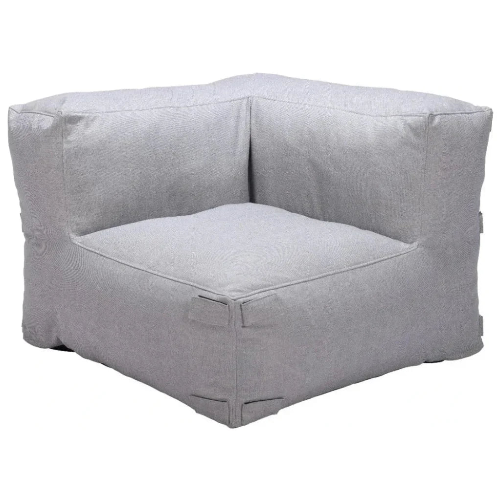 Luanda Corner Chair Gray - LOOMLAN - Zuo Modern - Outdoor Modulars