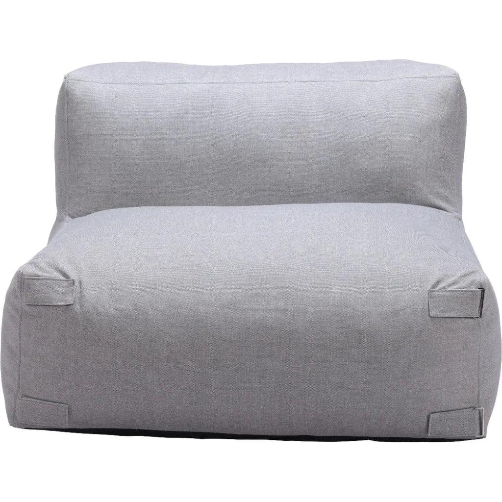 Luanda Middle Chair Gray - LOOMLAN - Zuo Modern - Outdoor Modulars