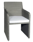Lucas Aluminum Framed Patio Dining Chair - LOOMLAN - Artesia - Outdoor Dining Chairs