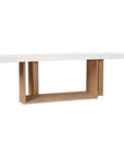 Seasonal Living Lucca Outdoor Concrete Counter Table - White Outdoor