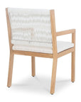 Luce Natural Teak Outdoor Dining Chair - LOOMLAN - Moe's Home - Outdoor Dining Chairs